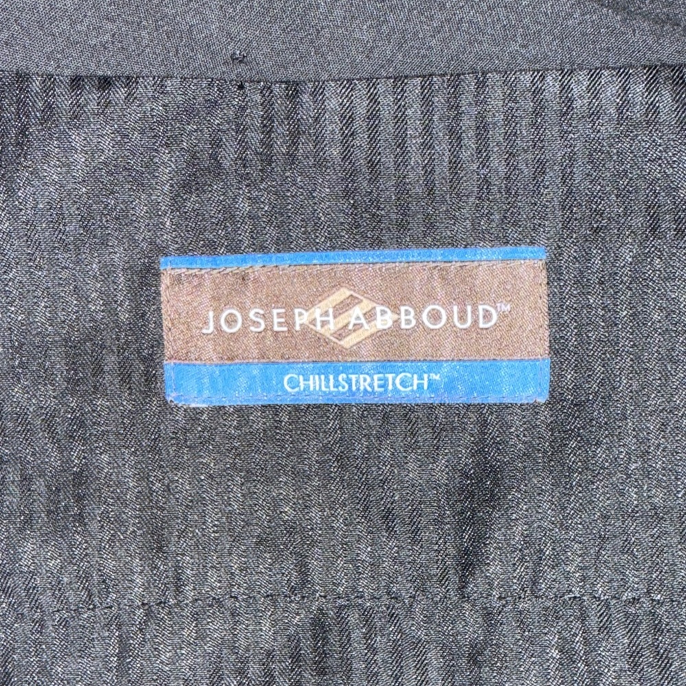 Joseph Abboud Elegant Dark Dress Pants - Picture 2 of 3